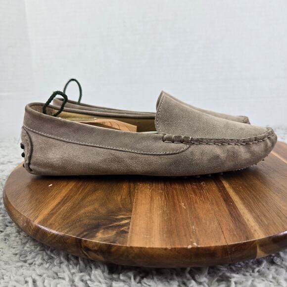 M. Gemi The Felize Gray Suede Slip On Casual Driving Moccasins Loafer Womens 38 - Picture 3 of 14